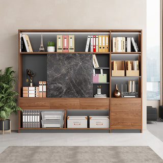 240cm Modern Multi-Zone Bookshelf, All-in-One Storage Cabinet for Home and Offices product view 2