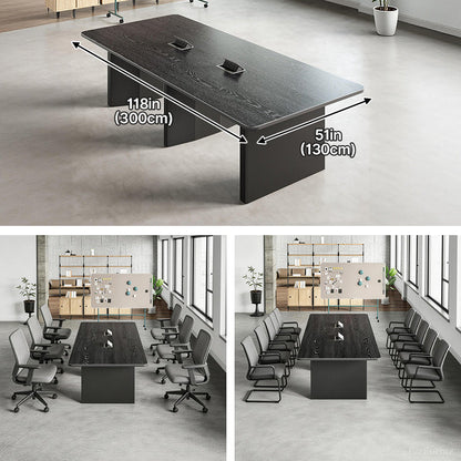 300cm Spacious Conference Table with Pop-up Power Outlet for Productive Team Meetings product view 8