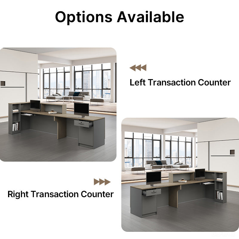 Reception Desk with Configurable Counter