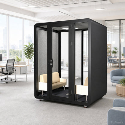 Soundproof Booth with 35±5 dB Noise Reduction and Ventilation product photo 14