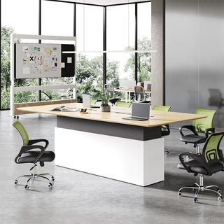 Modern Two-Tone Meeting Table