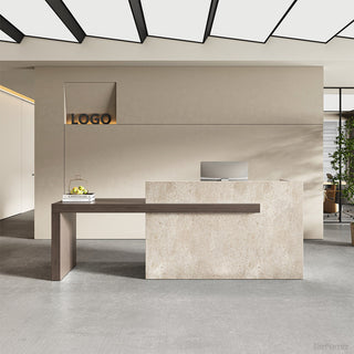 274.3cm Reception Desk with Counter, Drawers, File Hangers & Built-in Power Hub product photo 3