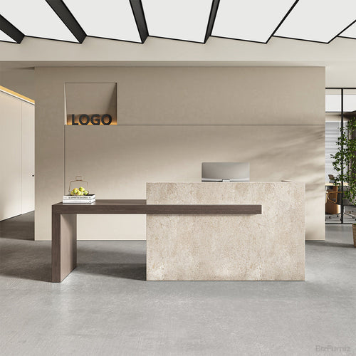 274.3cm Reception Desk with Counter, Drawers, File Hangers & Built-in Power Hub product photo 3