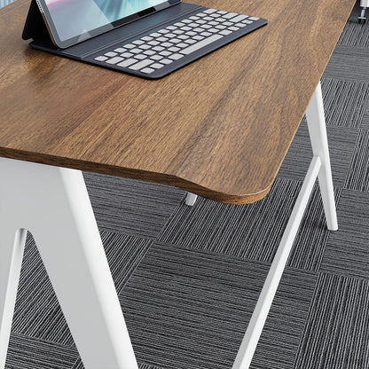 Wood Desk Tabletop Detail