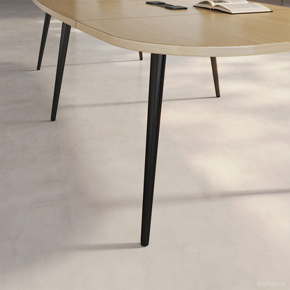Wood Conference Table Leg