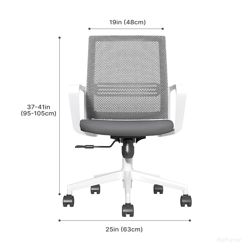 Mesh Office Chair: Minimalist Design Meets Ergonomic Precision