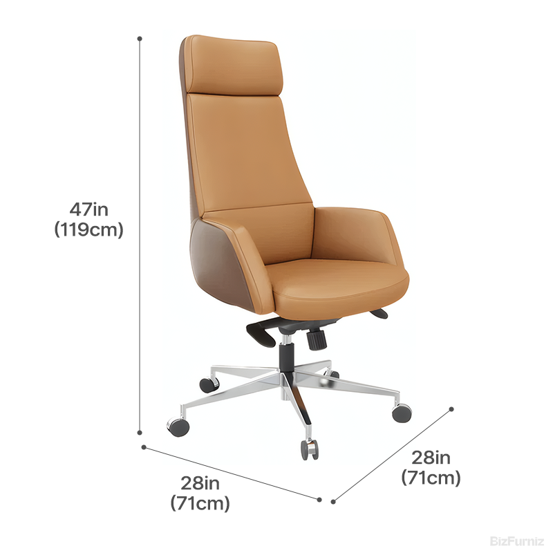 High Back Office Chair with Tilt Lock