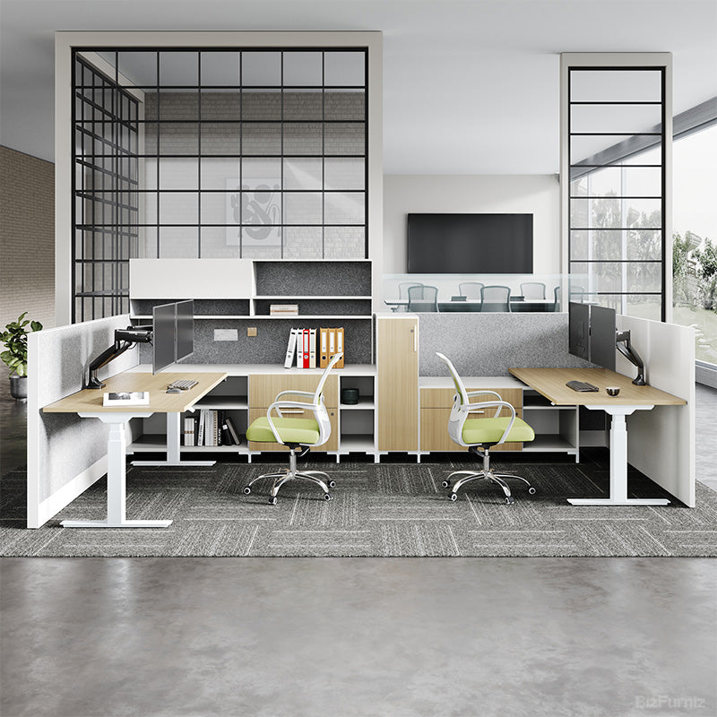 Integrated Sit-stand Workstation — Elevate Team Collaboration
