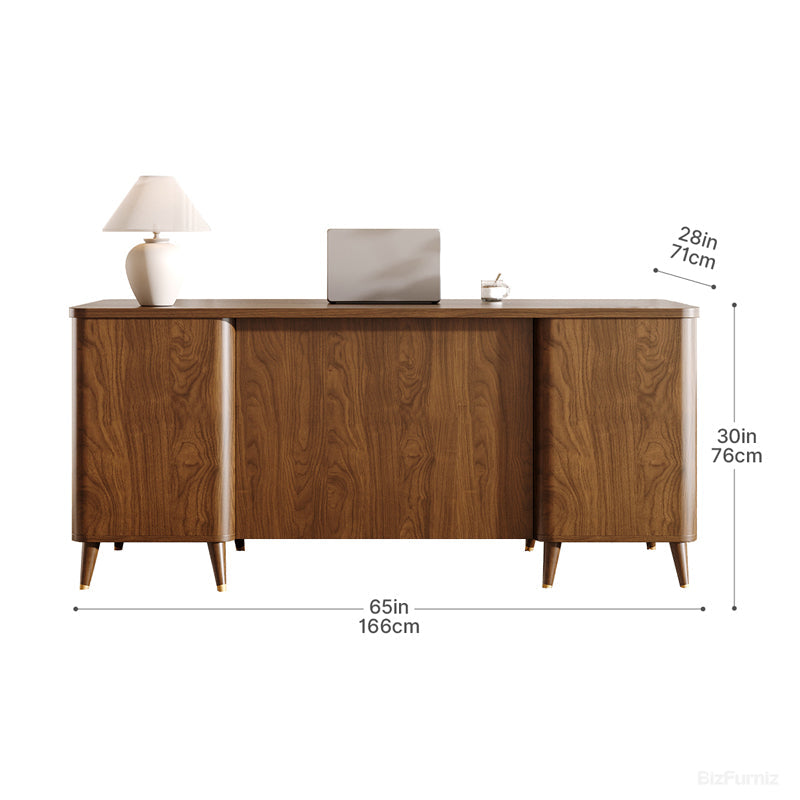 165cm Multi-Functional Office Desk with Multiple Drawers for Home Office and Study