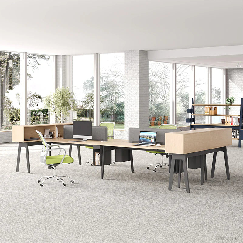  4-Person Modern Office Desk