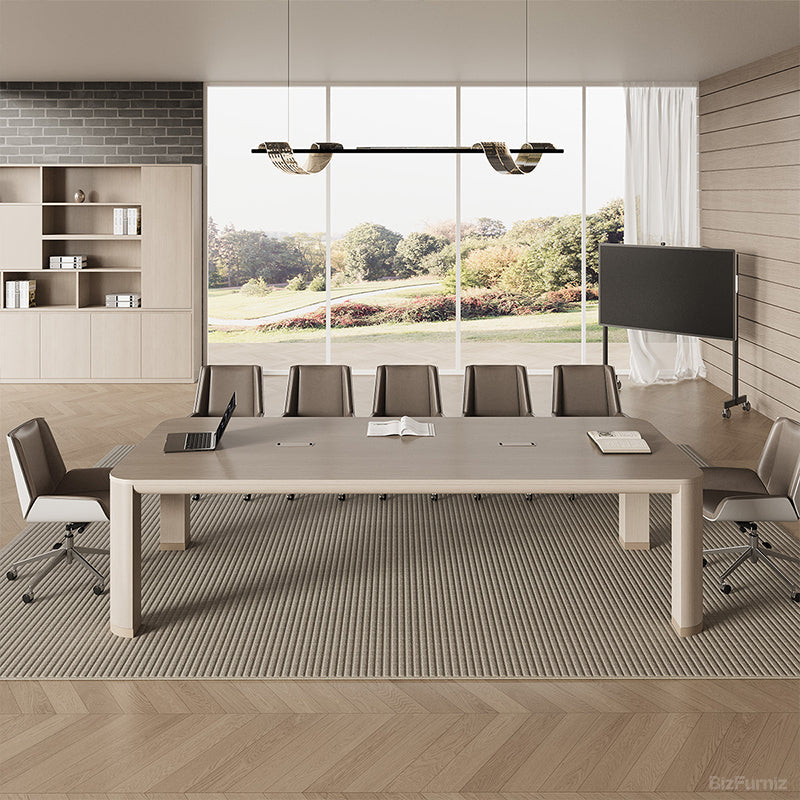 270cm(L) Conference Table with Integrated Cable Management for 6-10 people Conference Rooms and Collaborative product view 10
