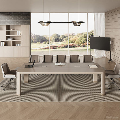 270cm(L) Conference Table with Integrated Cable Management for 6-10 people Conference Rooms and Collaborative product view 10