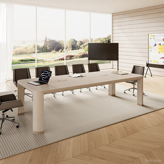 270cm(L) Conference Table with Integrated Cable Management for 6-10 people Conference Rooms and Collaborative product view 8