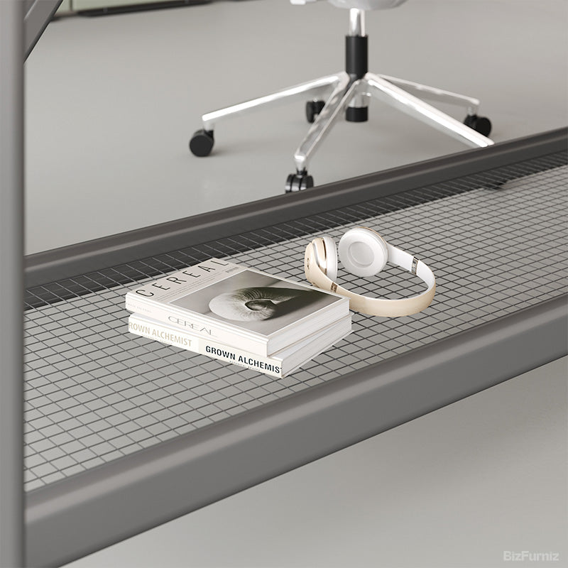 Metal Mesh Under-table Storage
