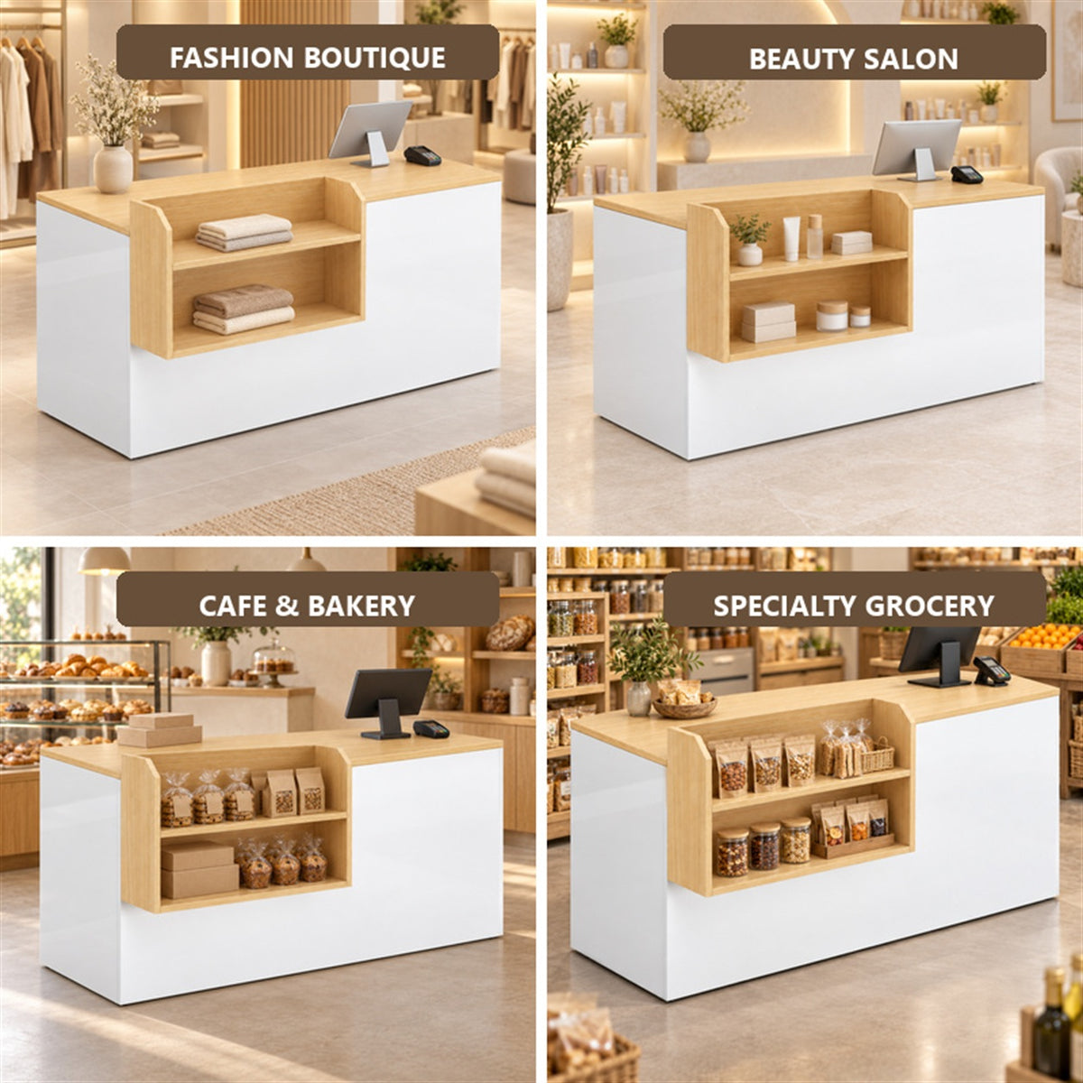 Designed for Retail and Service Spaces
