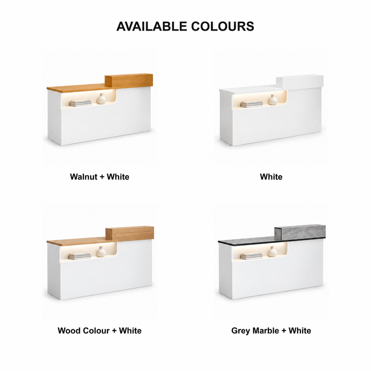 Four Finish Options