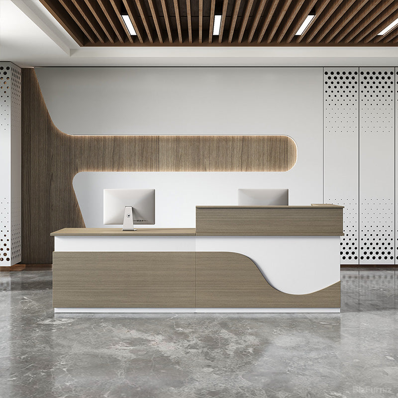 Modern Reception Desk - Impress Visitors Instantly