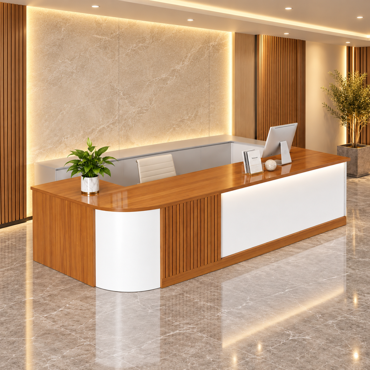 Warm Contrast for Your Entrance