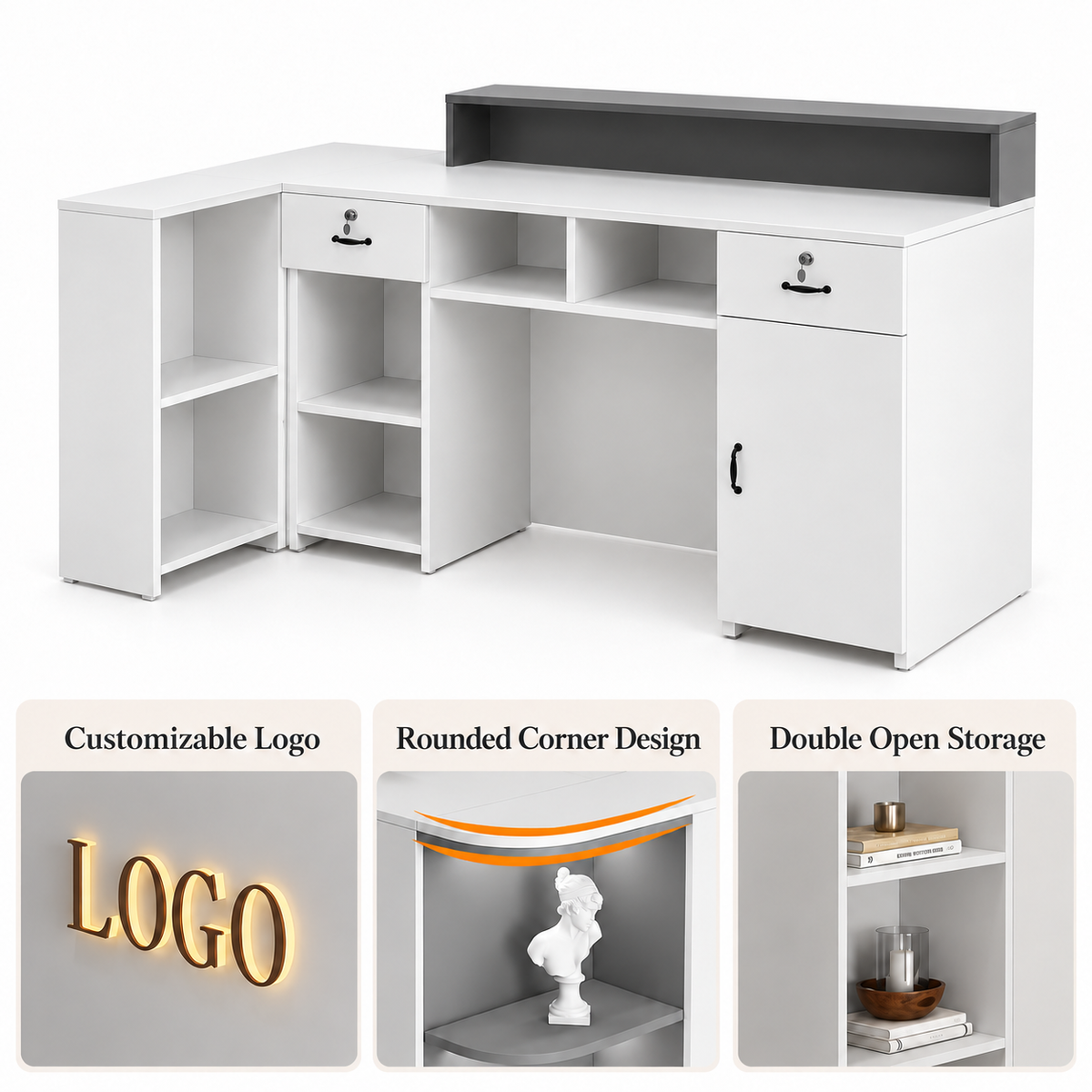 Storage on Both Sides of the Counter