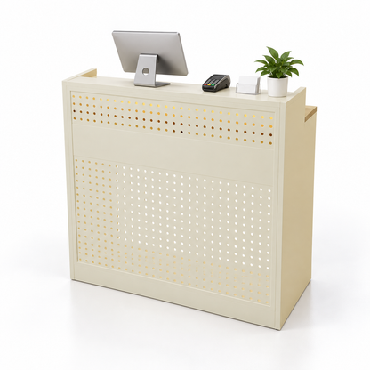 Colourful Perforated Reception Counter with Lockable Storage — ChatGPT 图像 2026年10月10日 19_05_05-3
