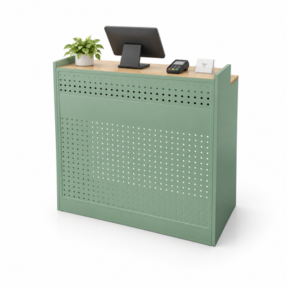 Colourful Perforated Reception Counter with Lockable Storage — ChatGPT 图像 2026年10月10日 19_05_13-9
