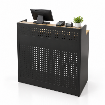 Colourful Perforated Reception Counter with Lockable Storage — ChatGPT 图像 2026年10月10日 19_05_06-4