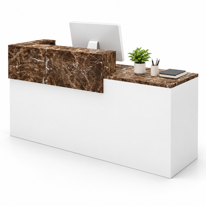 JDT-6013 Black + White Brick-Look Left Type