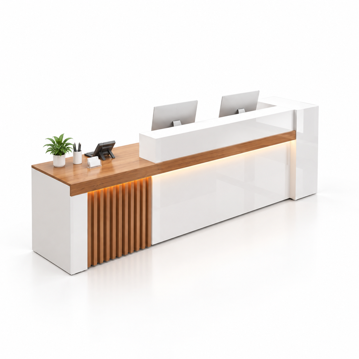 JDT-6014 White + Brown Left Type