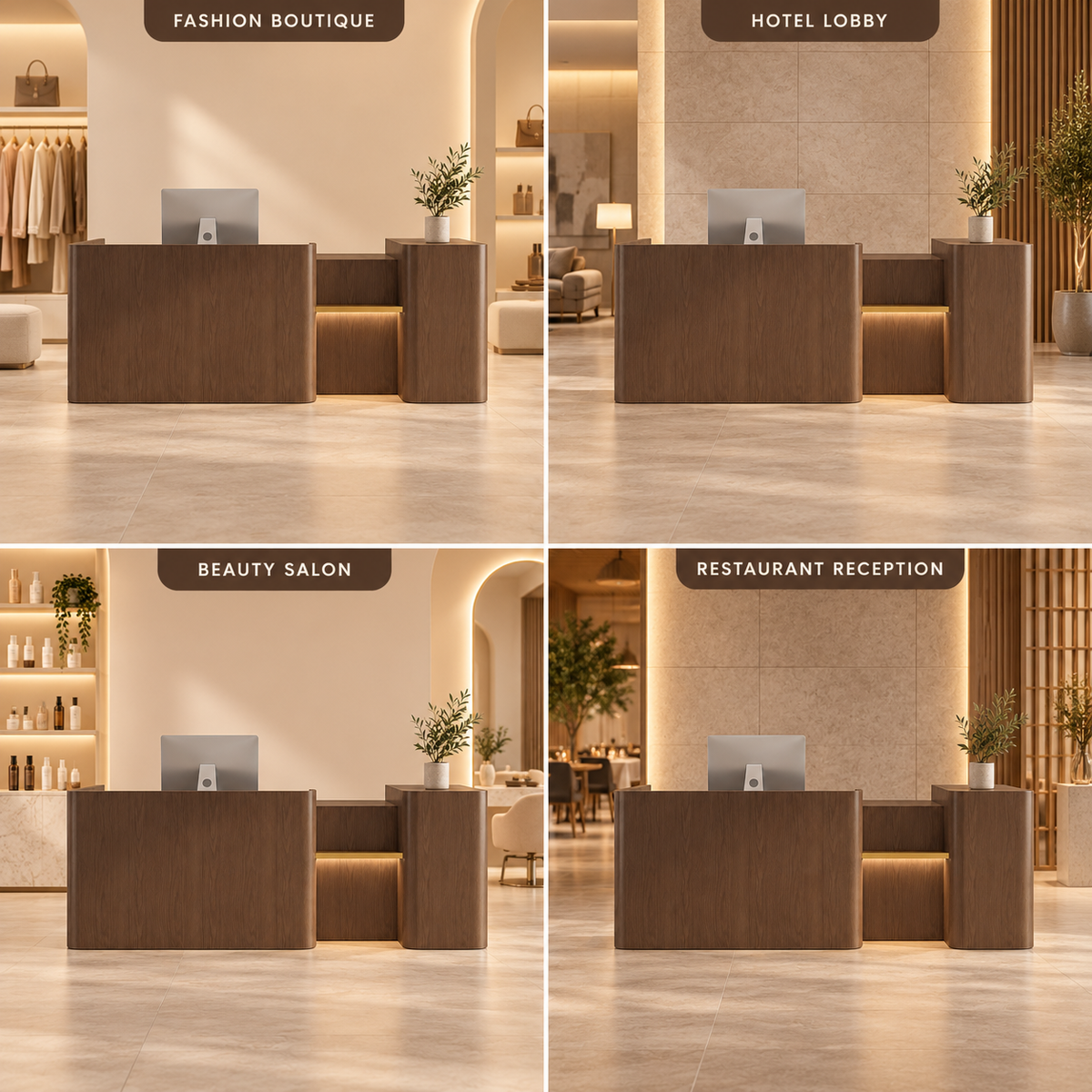 Designed for Retail, Hospitality and Beauty Spaces