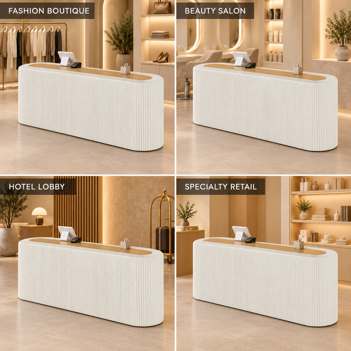 Designed for Retail and Service Spaces