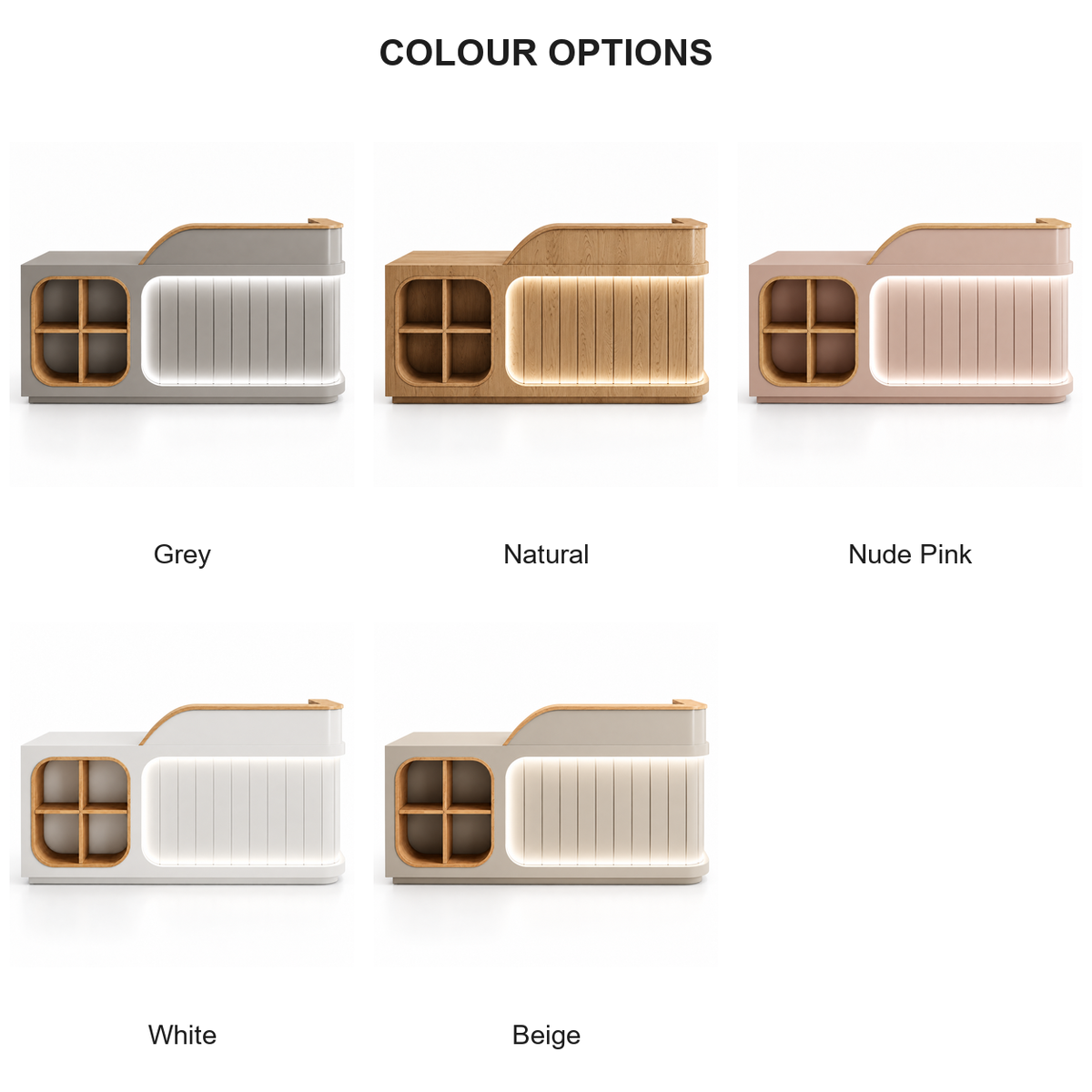 Five Soft Neutral Finishes