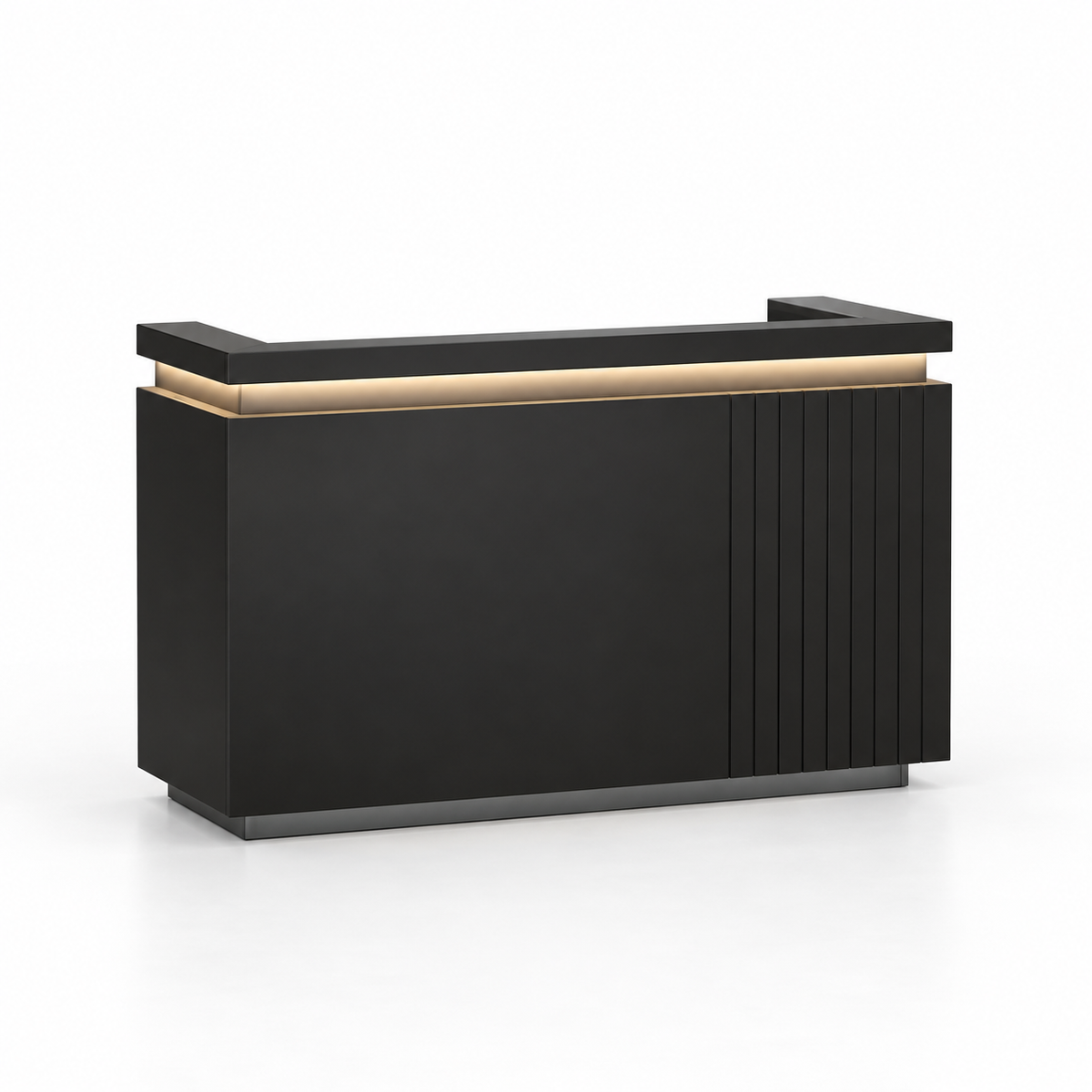 Modern Reception Counter with Grooved Feature Panel & Storage — ChatGPT 图像 2026年10月10日 13_50_21-2