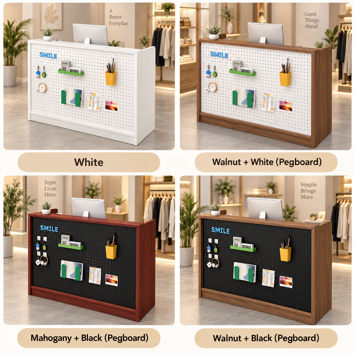 Use the Front as Display Space