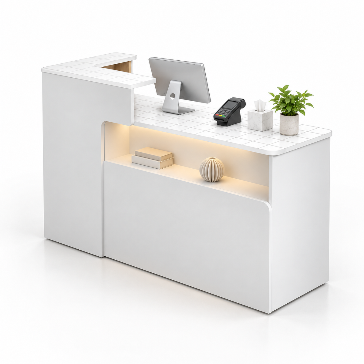 White with a Warm Accent