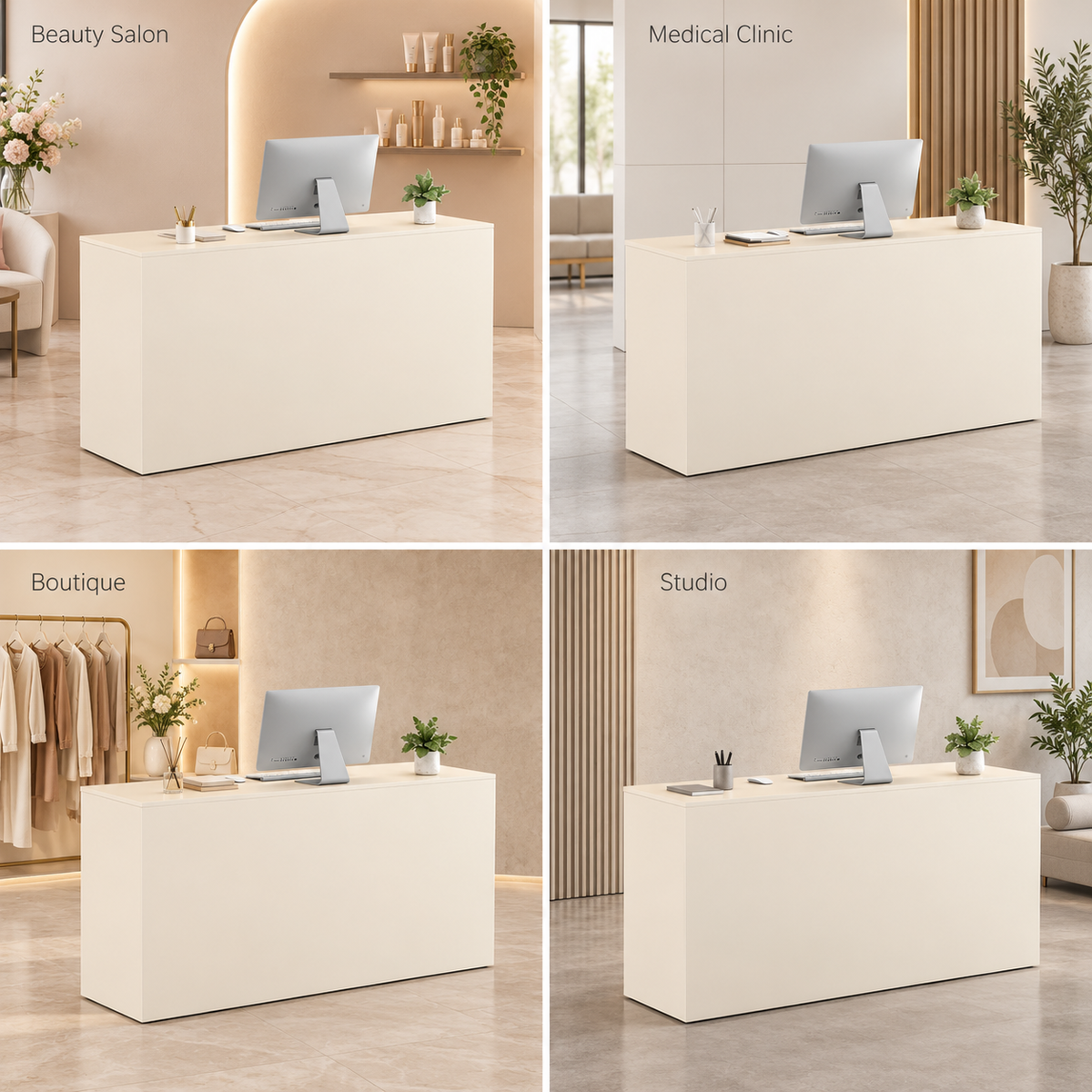 Styled for Different Reception Areas