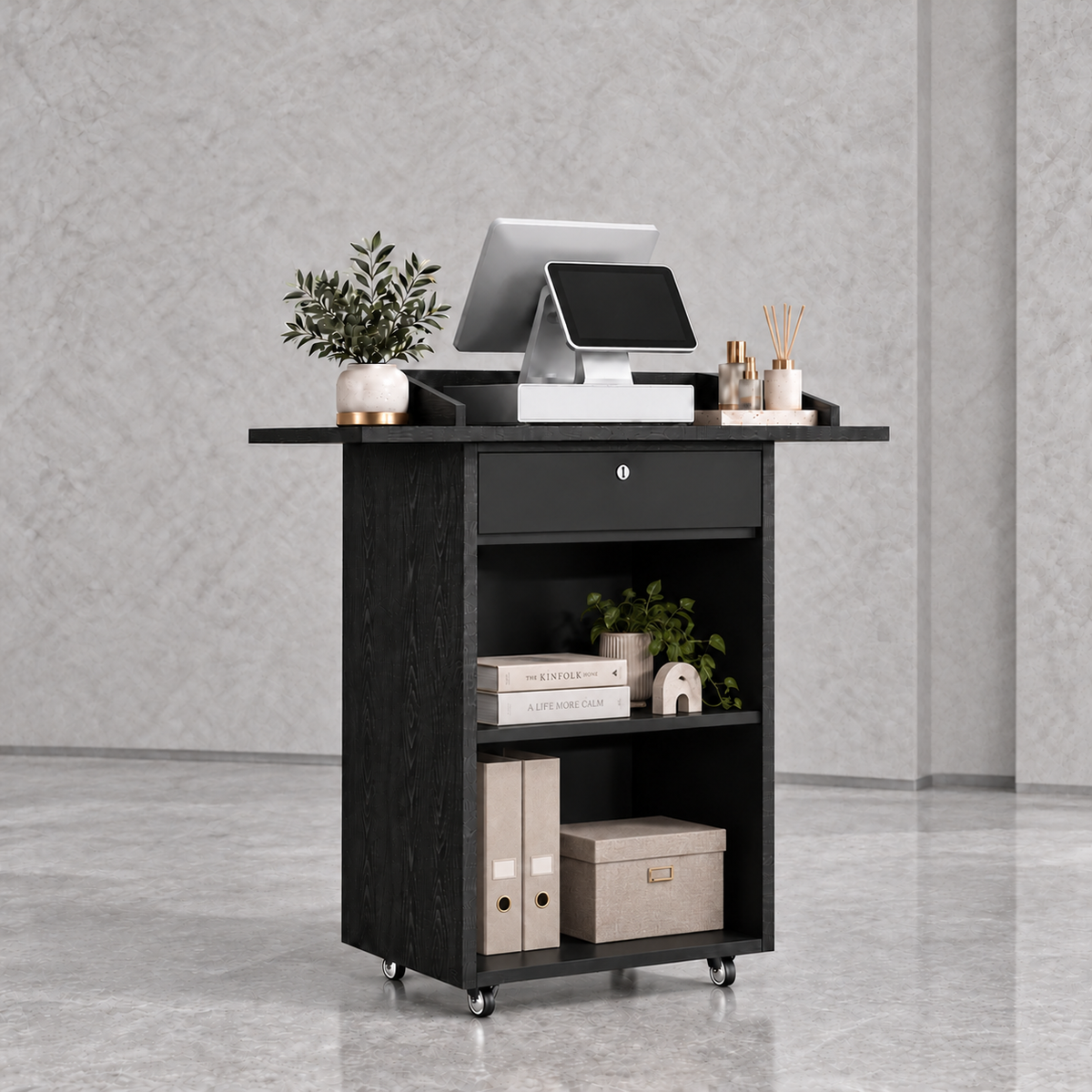 Organise Storage behind the Counter