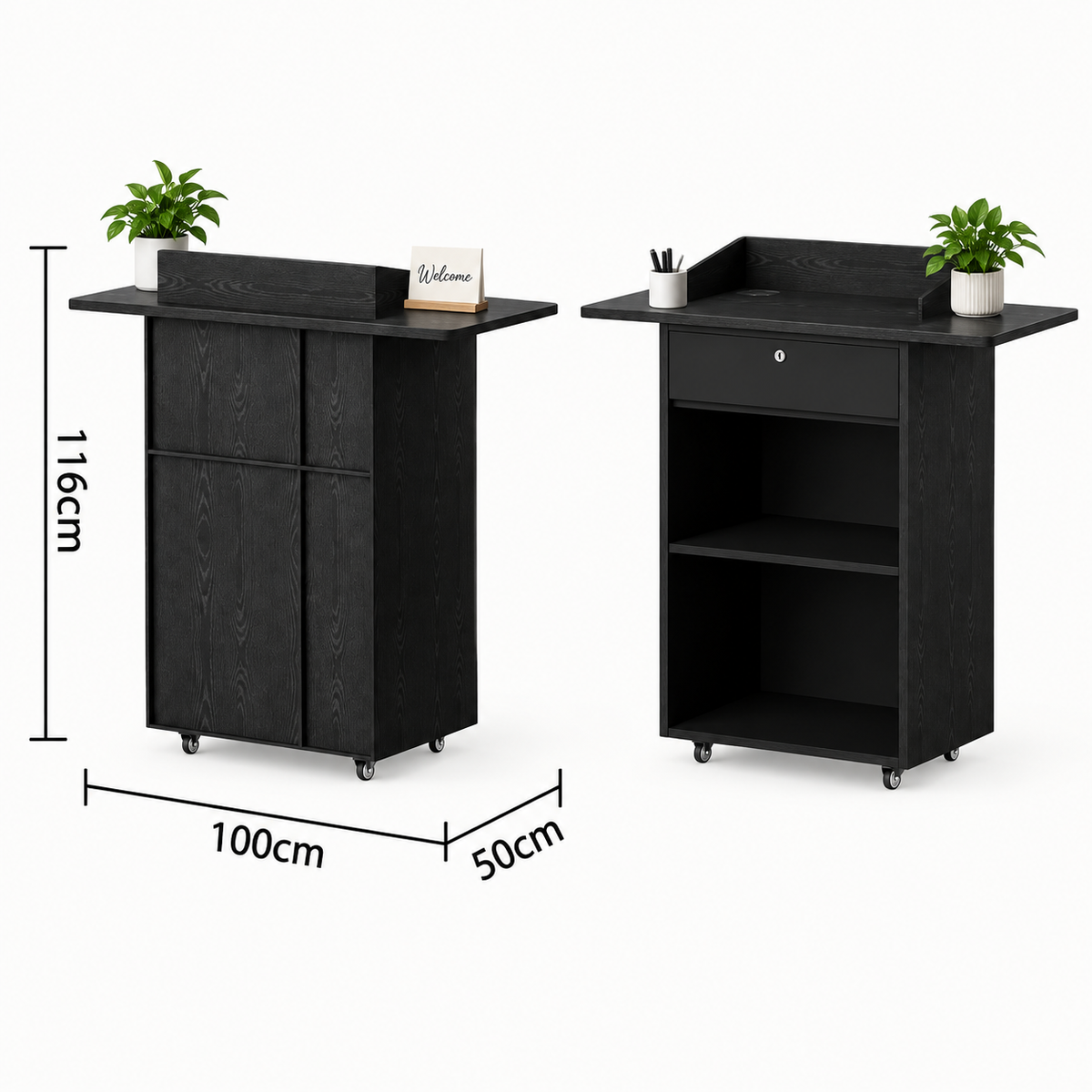 Check the Counter Footprint from Both Sides