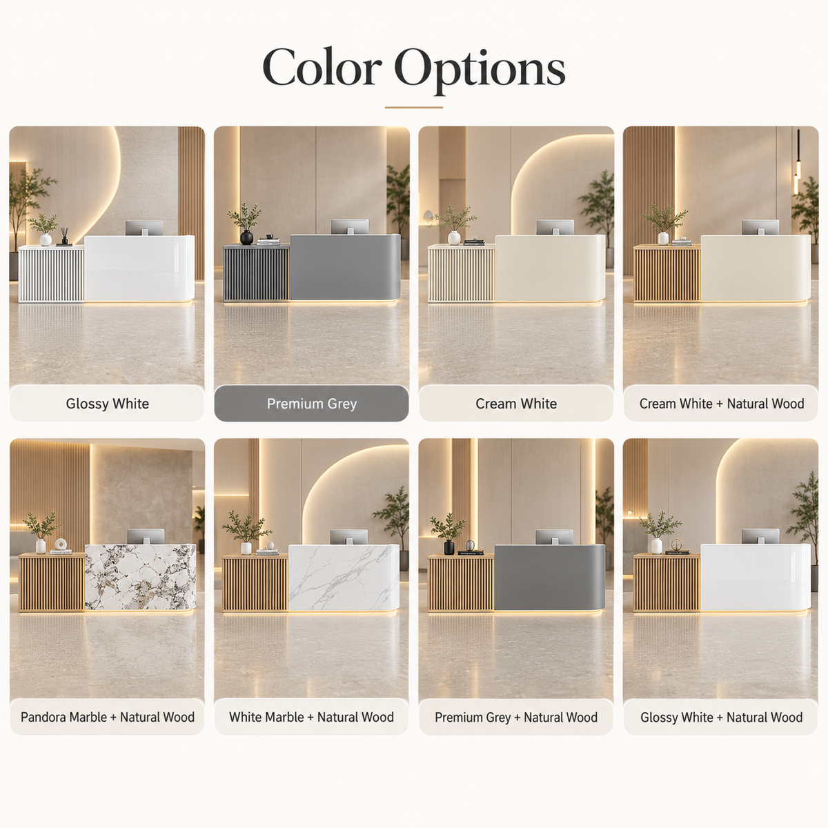 Explore the Surface Combinations