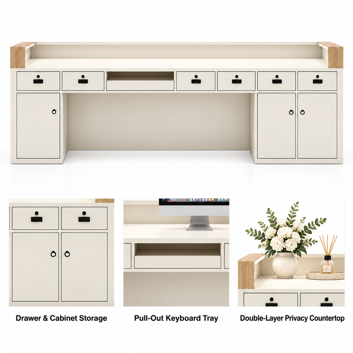 Practical Storage Below the Worktop