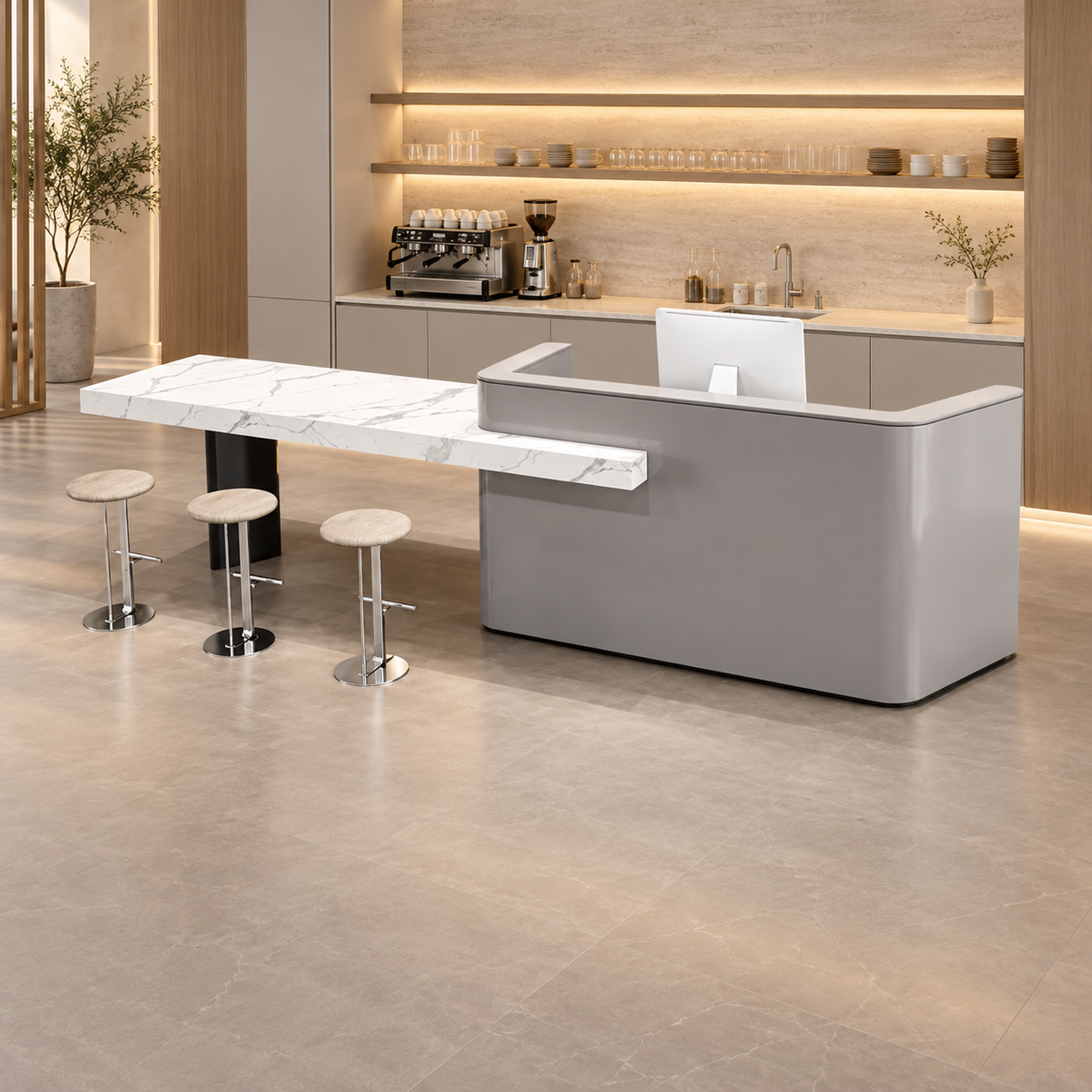 A Surface for Service and Conversation