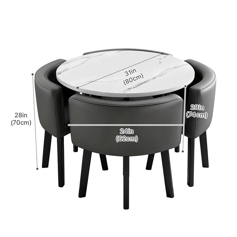 Orbit Minimalist 5-Piece Hideaway Conference Set (Made to Order)