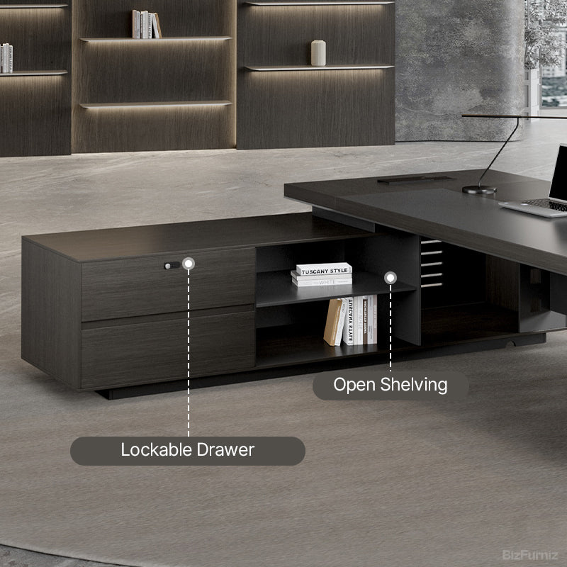 Side Cabinet with Organized Storage
