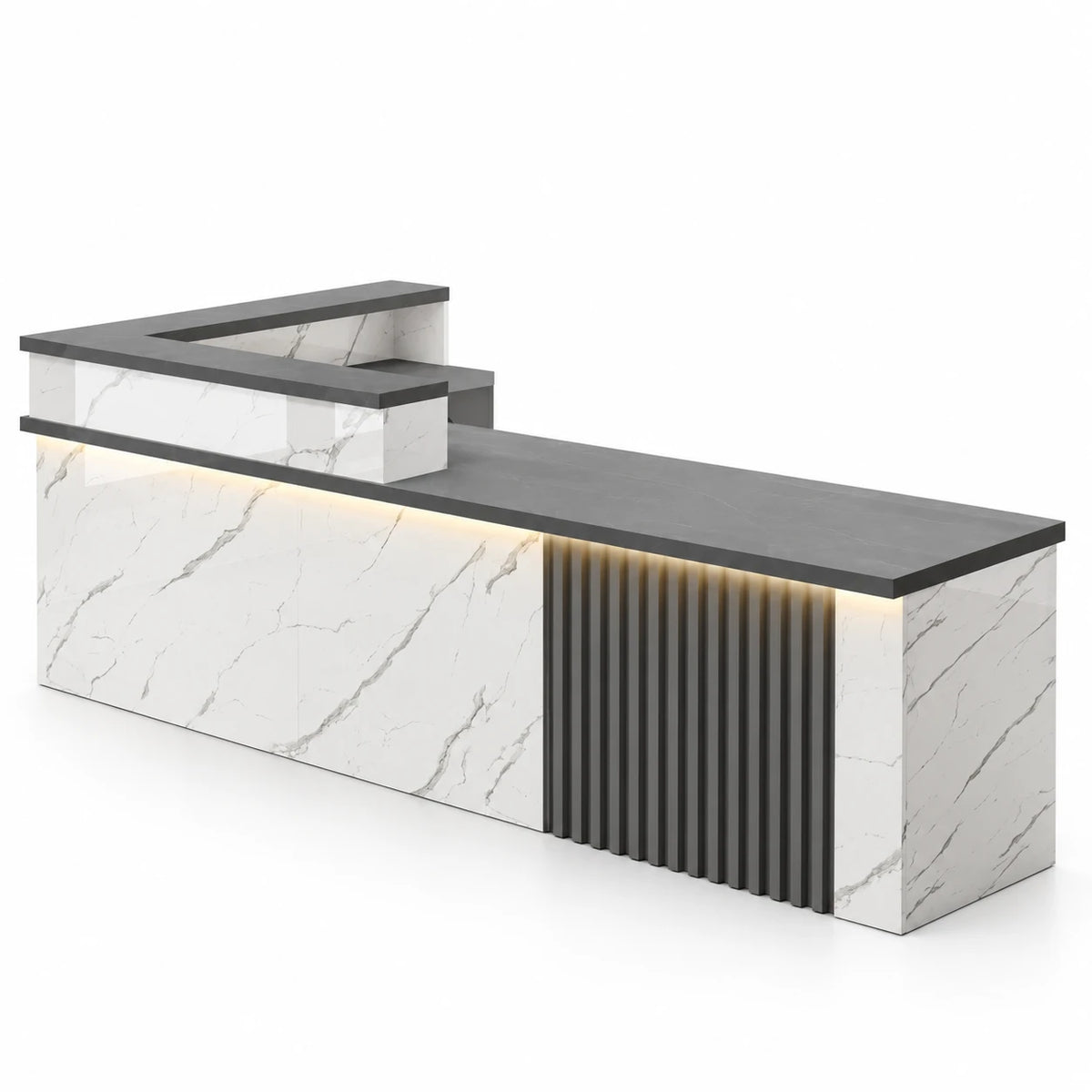 JDT-6048 Jade Marble-Look + Dark Grey Right Type