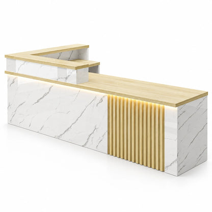 JDT-6048 Jade Marble-Look + Light Maple Right Type