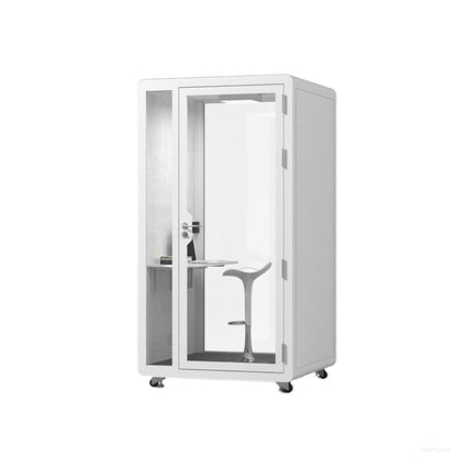 Modular Soundproof Office Pod with Ventilation & Casters product photo 10