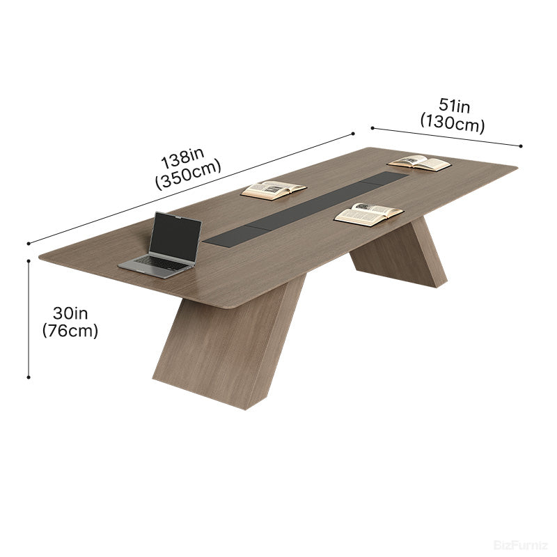 350cm Conference Table with Concealed Power Hub