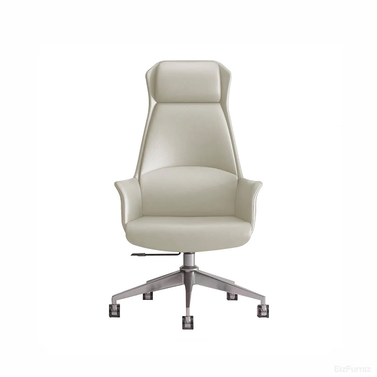 Ergonomic Leather Office Chair with Adjustable Height, Recline and Lumbar Support product view 13