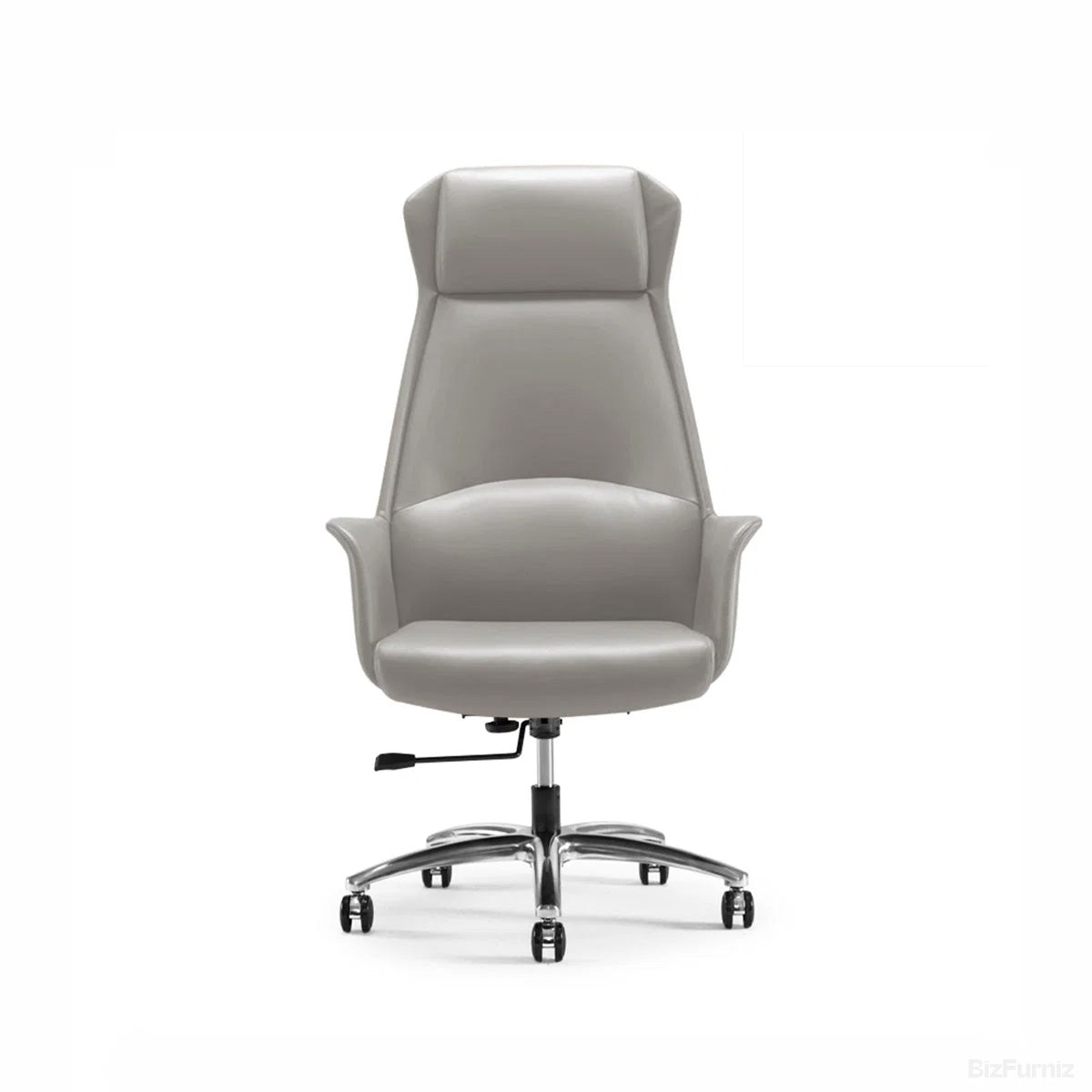 Ergonomic Leather Office Chair with Adjustable Height, Recline and Lumbar Support product view 17