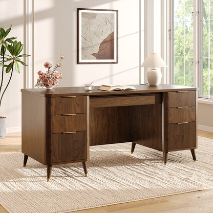 165cm Multi-Functional Office Desk with Multiple Drawers for Home Office and Study product view 2