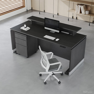 183cm(L) Premium Office Desk with Height-adjustable Function for Modern and Corporate Workspaces